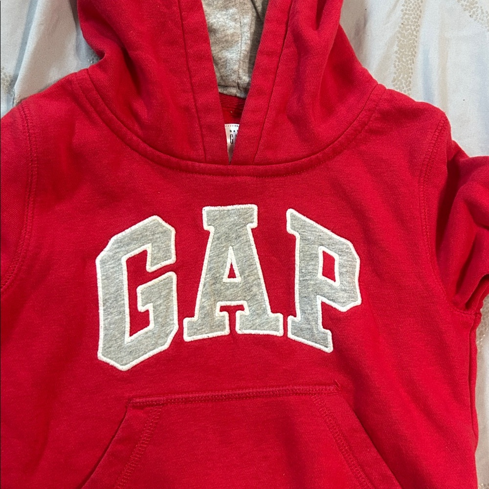 GAP Kids Vibrant Red Hoodie